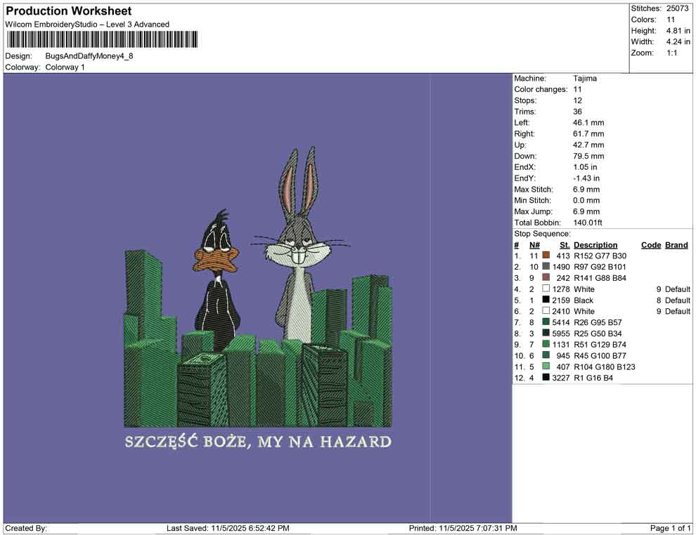 Bugs And Daffy Money