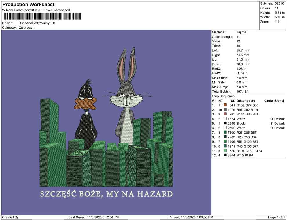 Bugs And Daffy Money