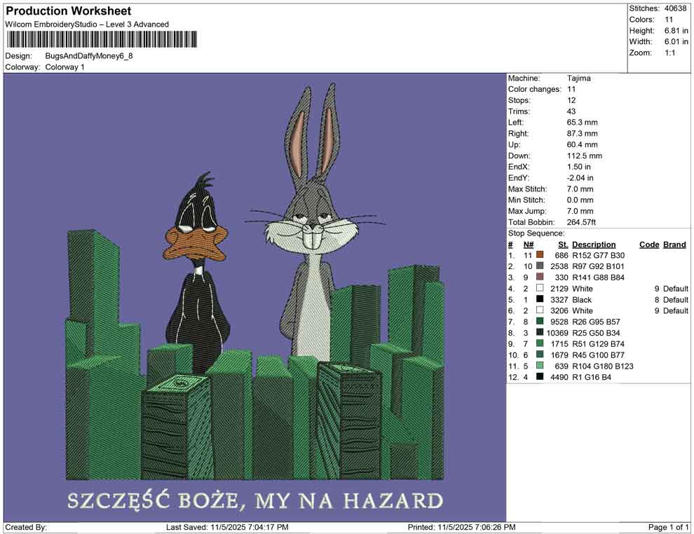 Bugs And Daffy Money