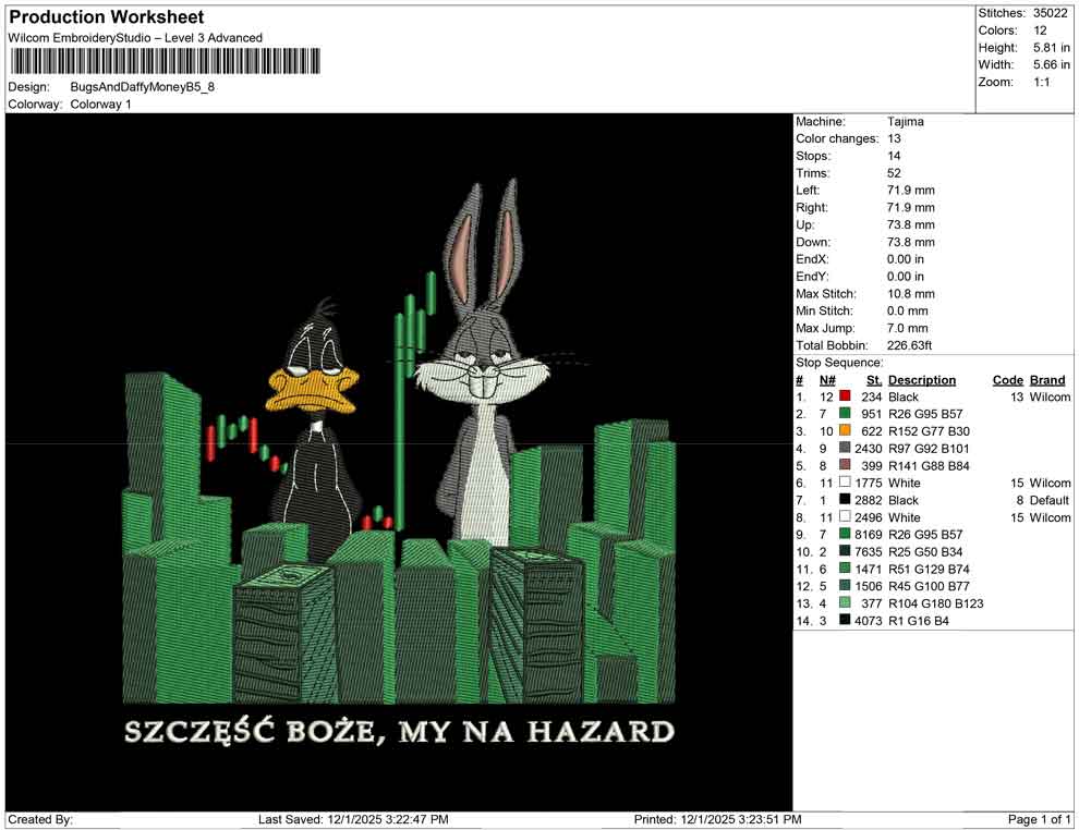 Bugs And Daffy Money B