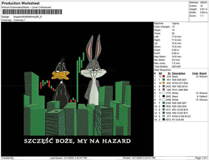 Bugs And Daffy Money B