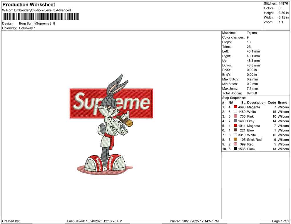 Bugs Bunny Supreme
