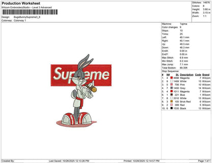 Bugs Bunny Supreme