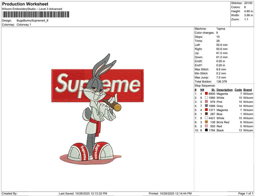 Bugs Bunny Supreme