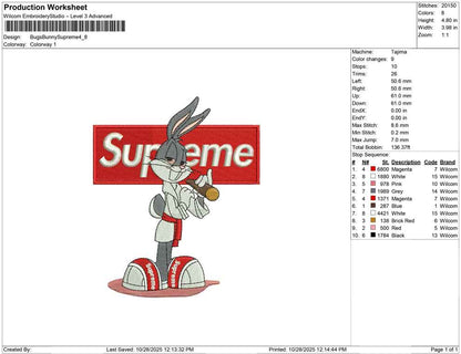 Bugs Bunny Supreme