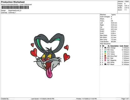 Bugs Head Love