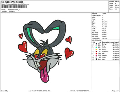 Bugs Head Love