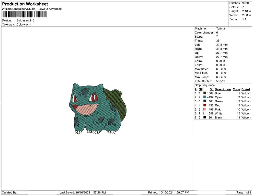 Bulbasaur B