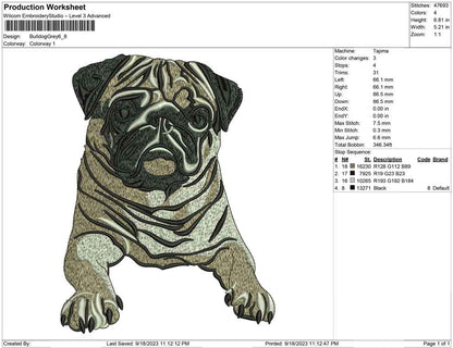 Bull Dog Grey