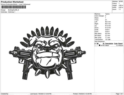 Bulldog Gun B