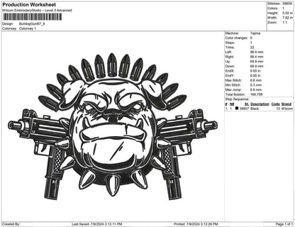 Bulldog Gun B