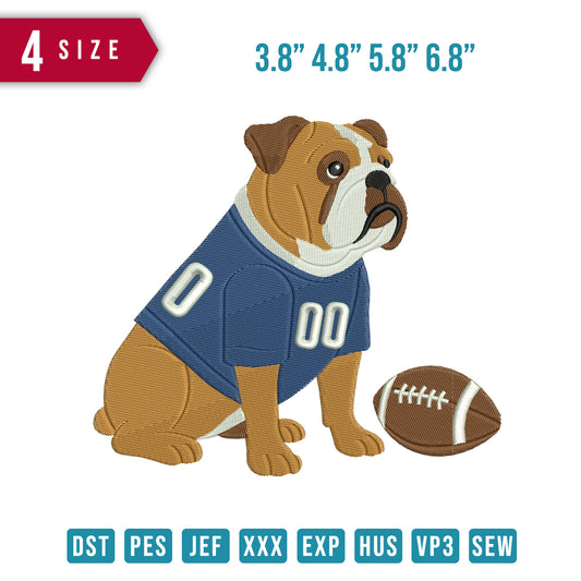 Bulldog Rugby Ball