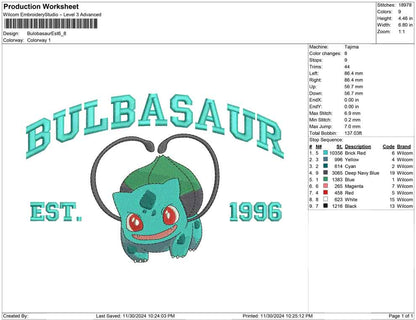 Bulobasaur Est
