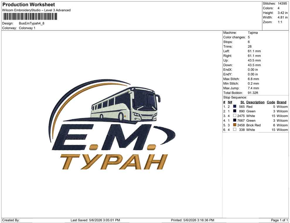 Bus Em Typah