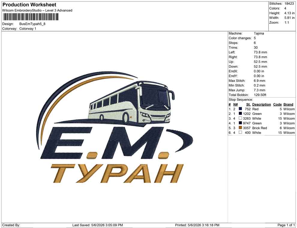 Bus Em Typah