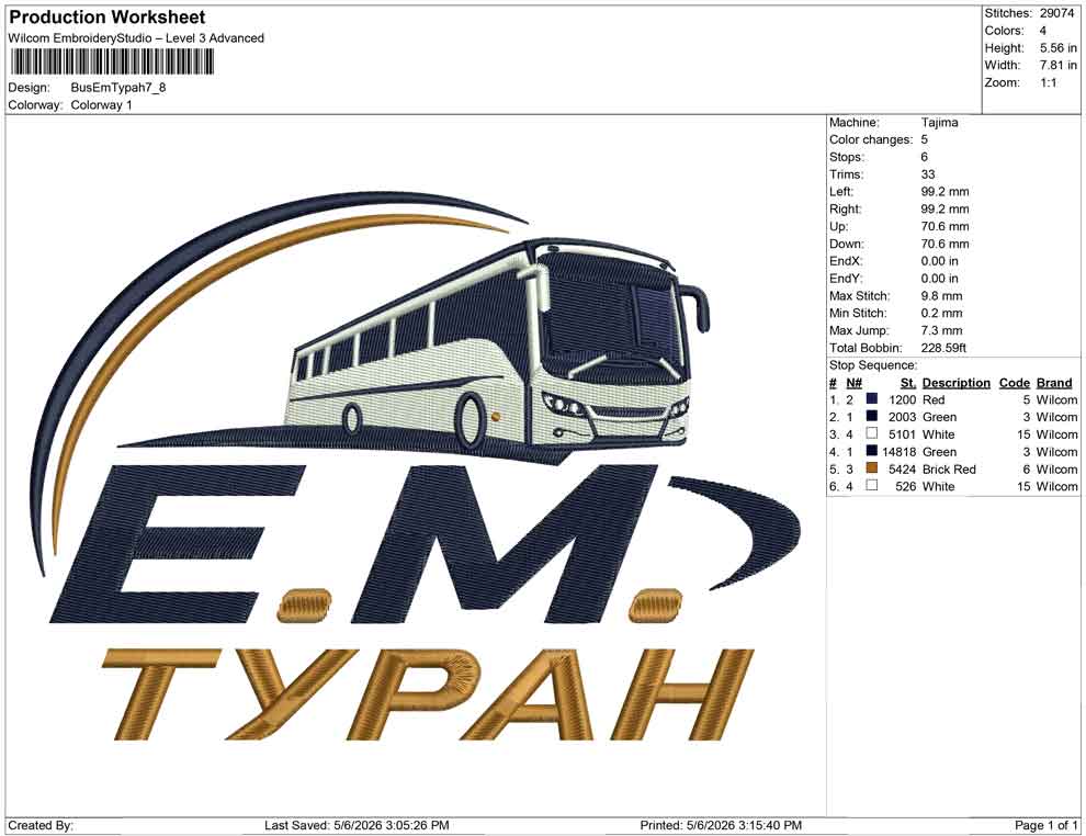 Bus Em Typah