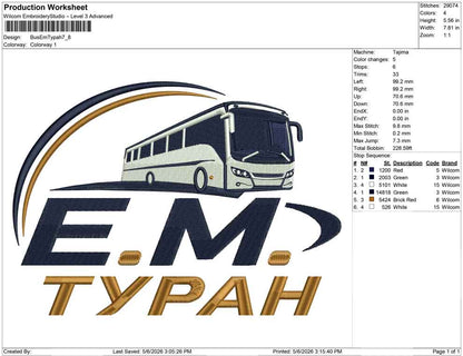 Bus Em Typah
