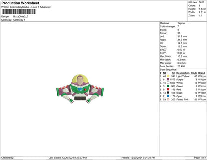 Buzz chest