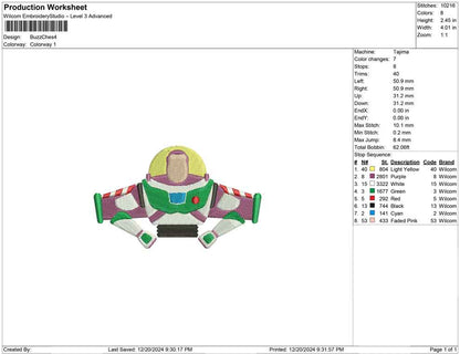 Buzz chest