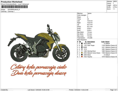 CB 1000R Cztery