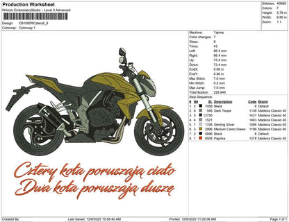 CB 1000R Cztery