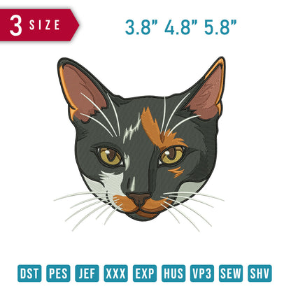 Calico Cat Head
