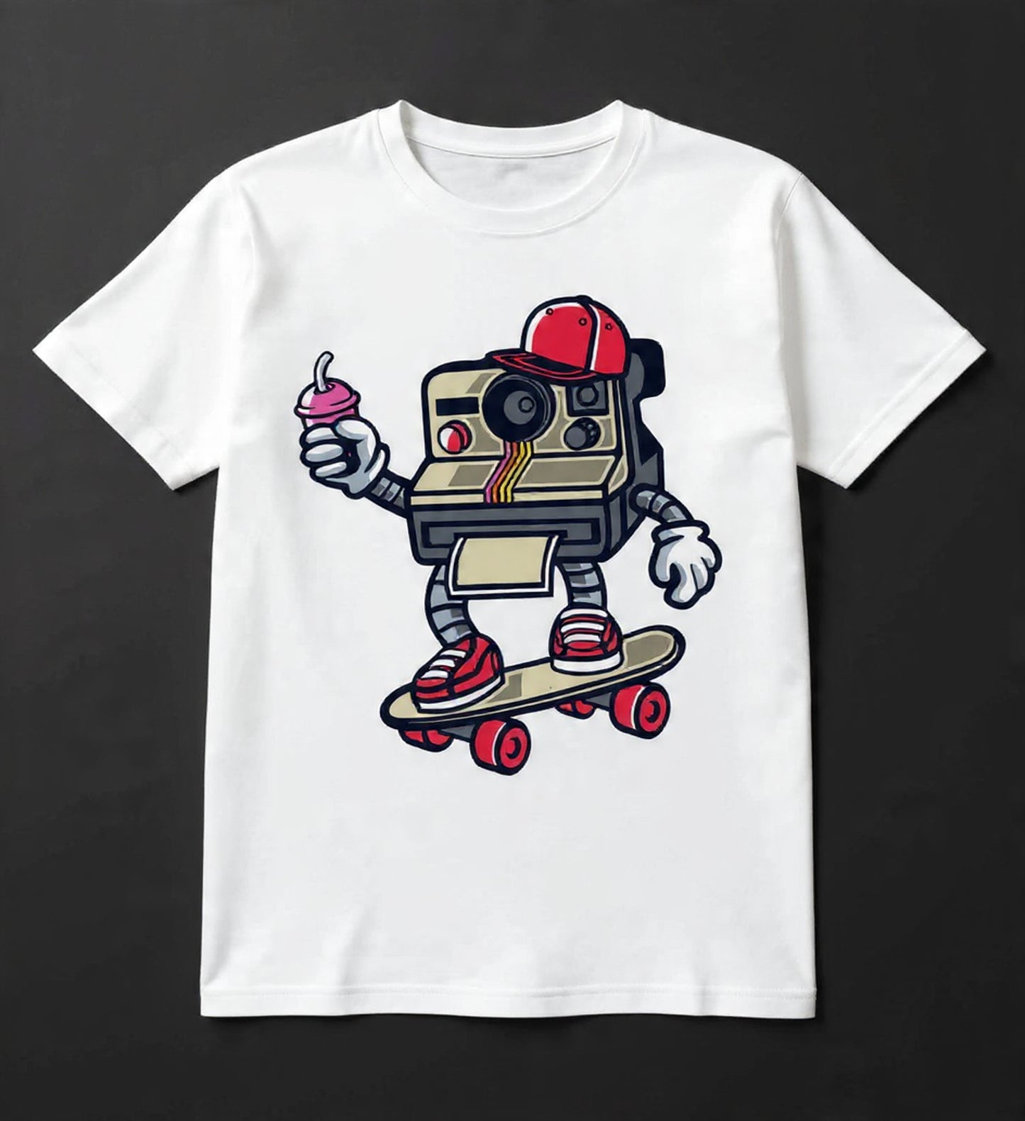 Camera with Skateboard