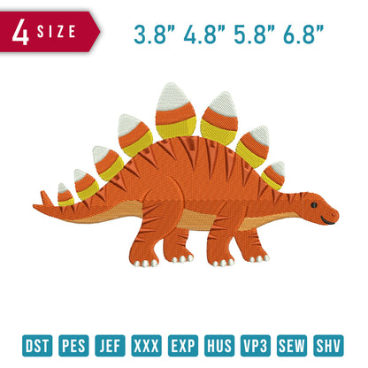Candy Corn Dinosaur