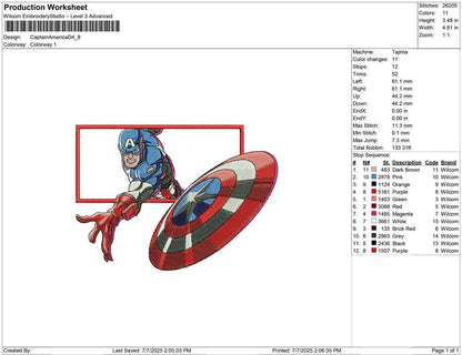 Captain America D