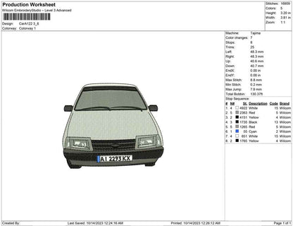 Car A122