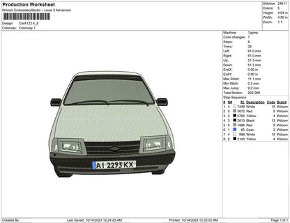 Car A122