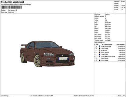 Car Brown