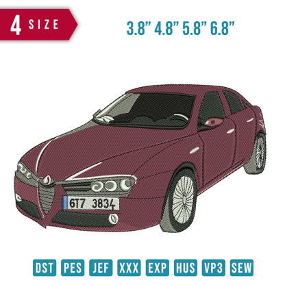 Car Burgundy