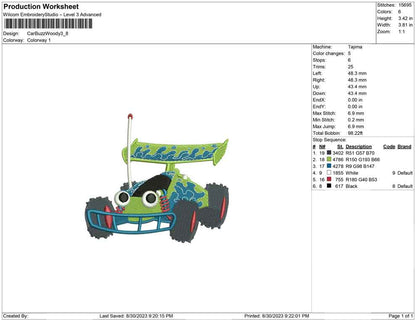 Car Buzz Woodie
