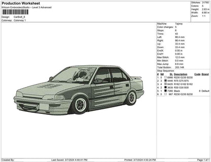 Car Bw
