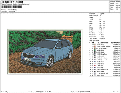 Car Grey Ap