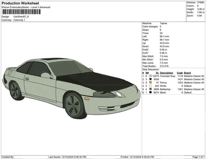Car Silver B