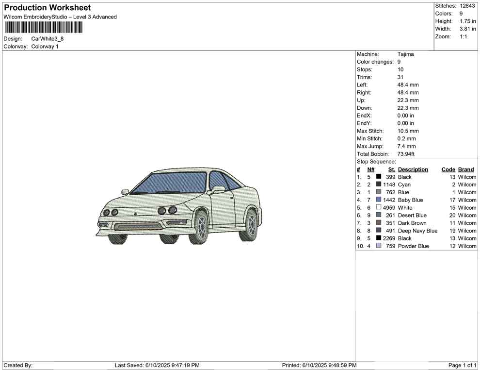 Car White