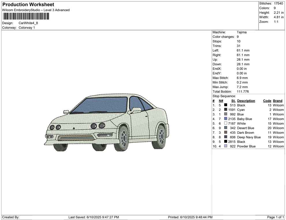 Car White