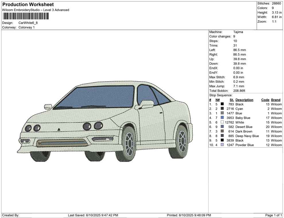 Car White
