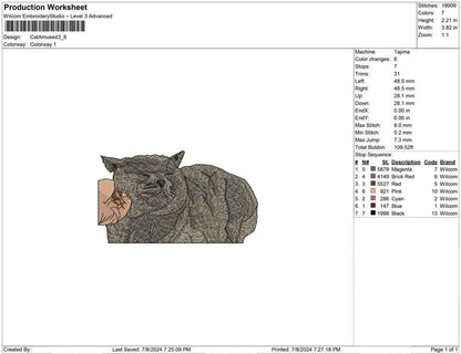 Cat Amused