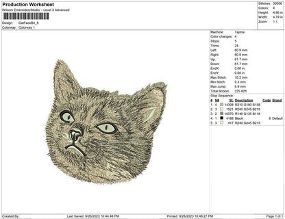 Cat Face B