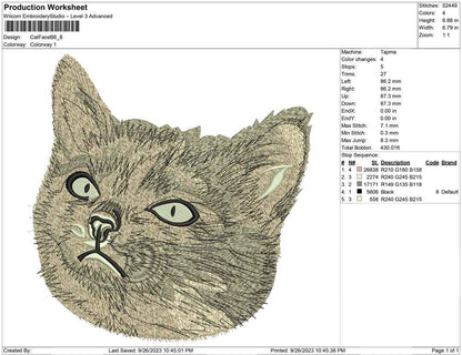 Cat Face B