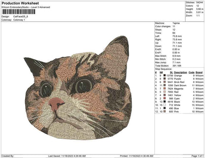 Cat Face D