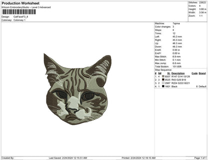 Cat Face F