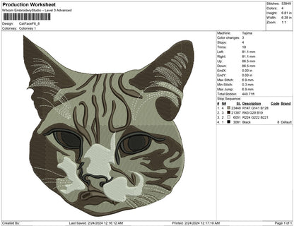 Cat Face F