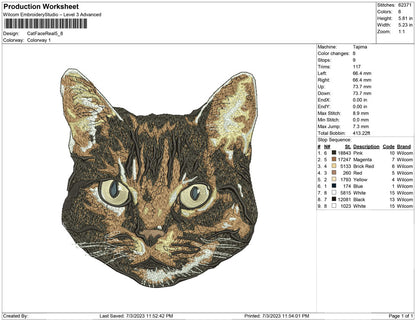 Cat Face Realistic