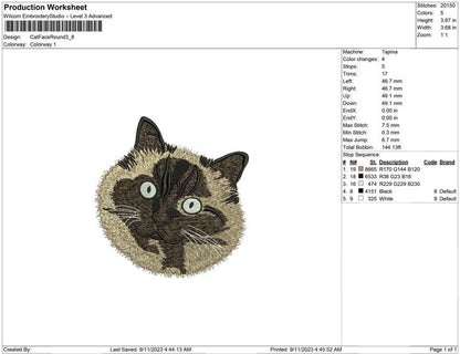 Cat Face around