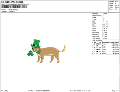 Cat Hat Clover