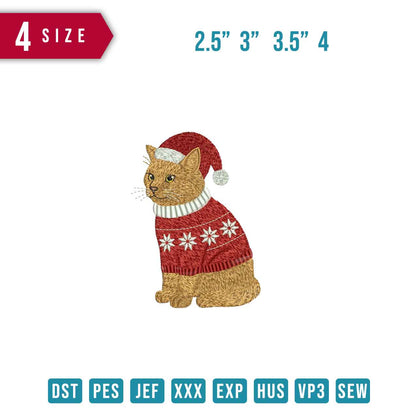 Cat Hat Santa